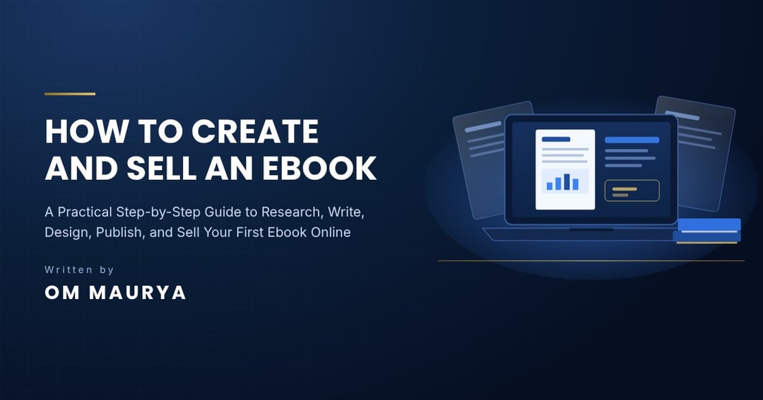 How to Create and Sell an Ebook