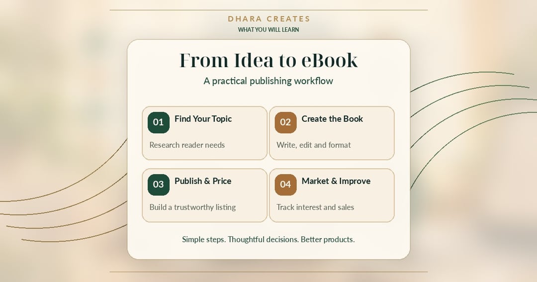 Your First eBook Income – How to Create, Publish & Sell eBooks Online, image 3