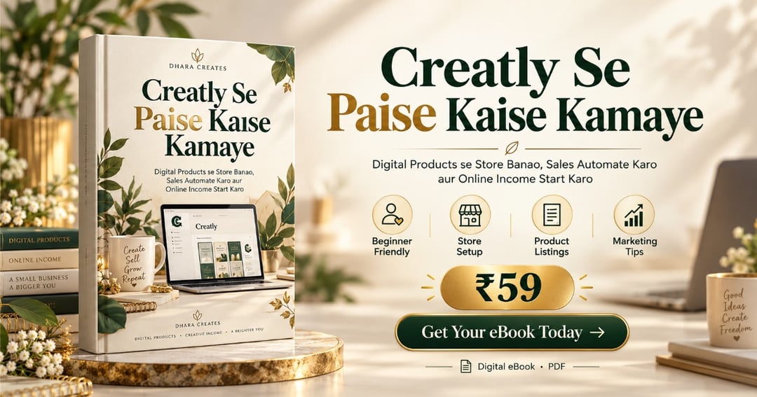 Creatly Se Paise Kaise Kamaye – Digital Products Selling Guide (Hinglish)