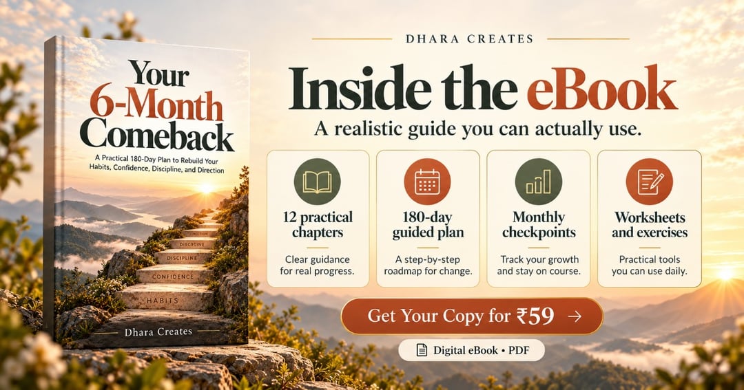 Your 6-Month Comeback – 180-Day Self-Improvement & Habit Building Guide, image 3