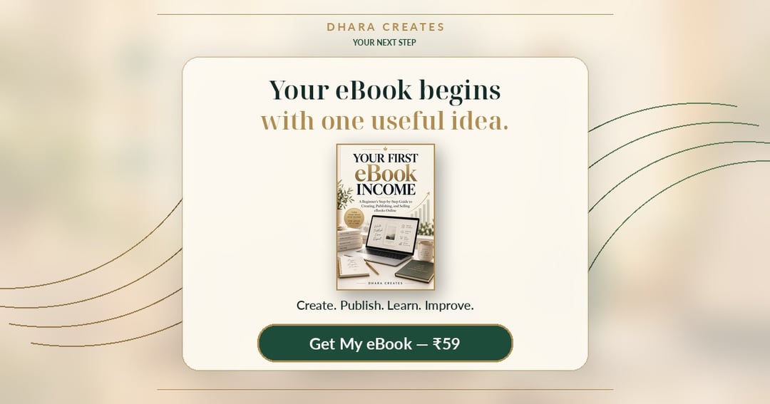 Your First eBook Income – How to Create, Publish & Sell eBooks Online, image 5