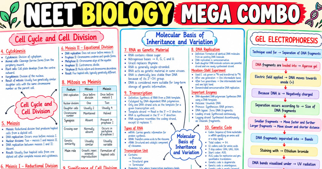π NEET Biology Mega Combo β NEET 2027