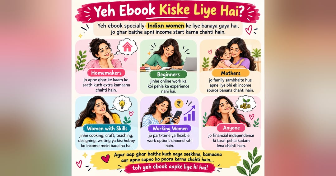 25 Practical Work-From-Home Ideas for Indian Women | Hindi Edition, image 2