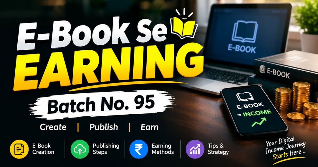 E-BOOK SE EARNING 💸