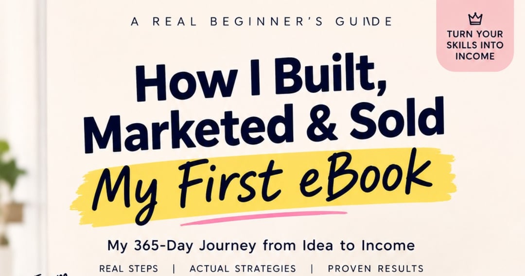 ₹0 to eBook Business — How to Create, Market & Sell Your First eBook Online