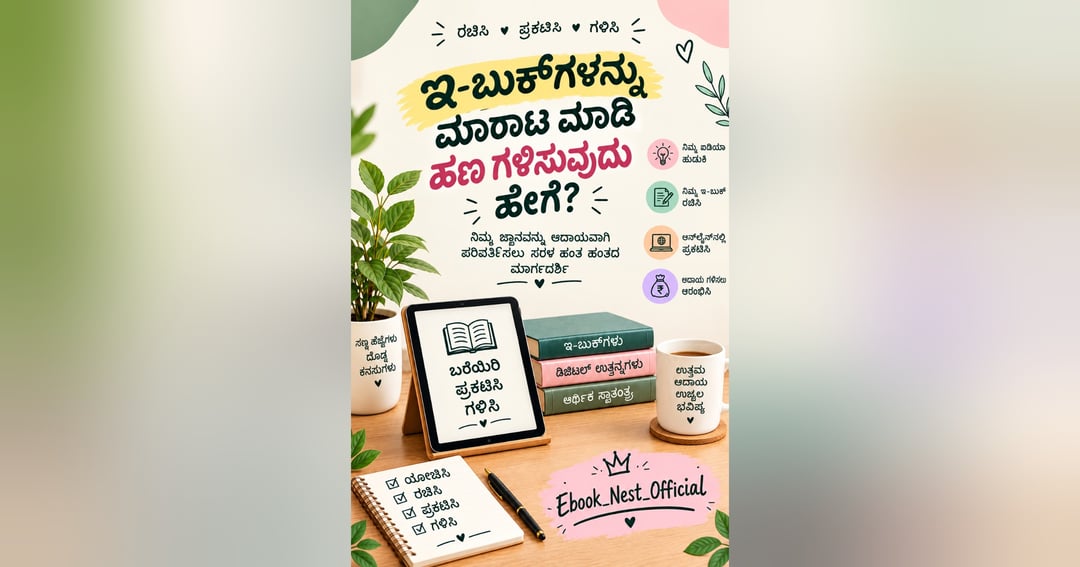 ಈ ಬುಕ್ ನಿಂದ ಹಣ ಗಳಿಸುವುದು ಹೇಗೇ