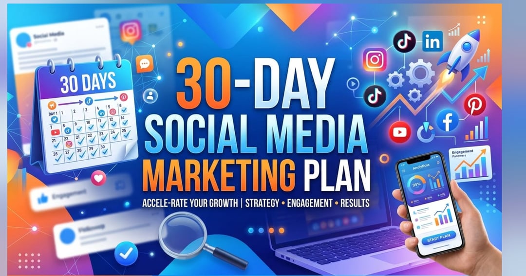 THE 30-DAY SOCIAL MEDIA  MARKETING PLAN, image 3