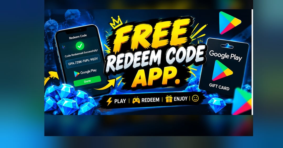 🎮 Free Redeem Code App | Google Play Gift Card & Gaming Rewards