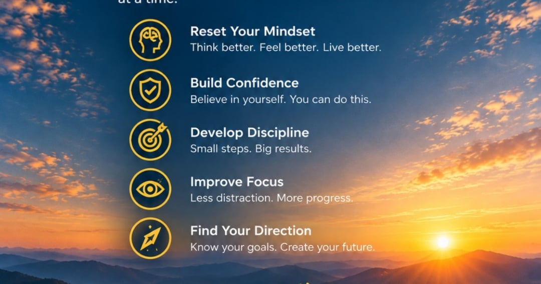 Restart Your Life: A 30-Day Guide to Rebuild Your Mindset, Confidence & Direction, image 2