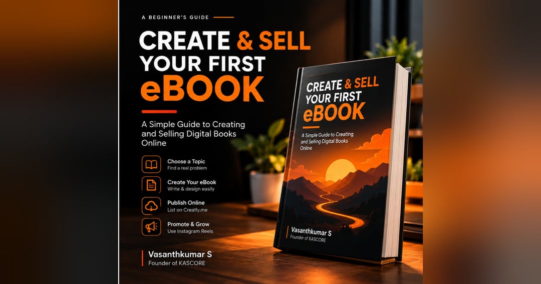 Create & Sell Your First eBook