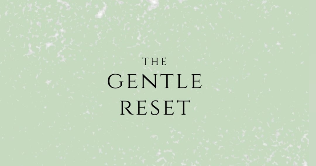 The Gentle Reset — 7-Day Self-Care Planner