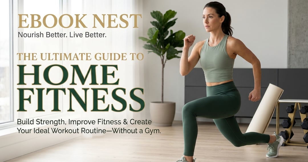 The Ultimate Guide to Home Fitness | Complete Workout Plans, Bodyweight Exercises & Fitness Planner