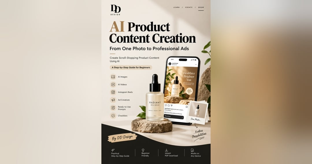 AI Product Content Creation — From One Photo to Professional Ads