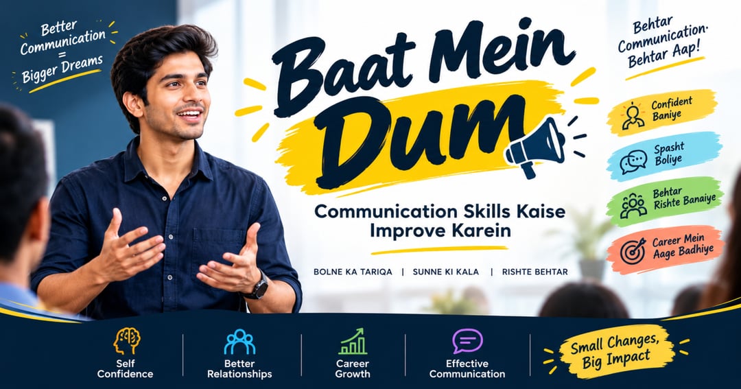 Baat Mein Dum: Communication Skills Kaise Improve Karein