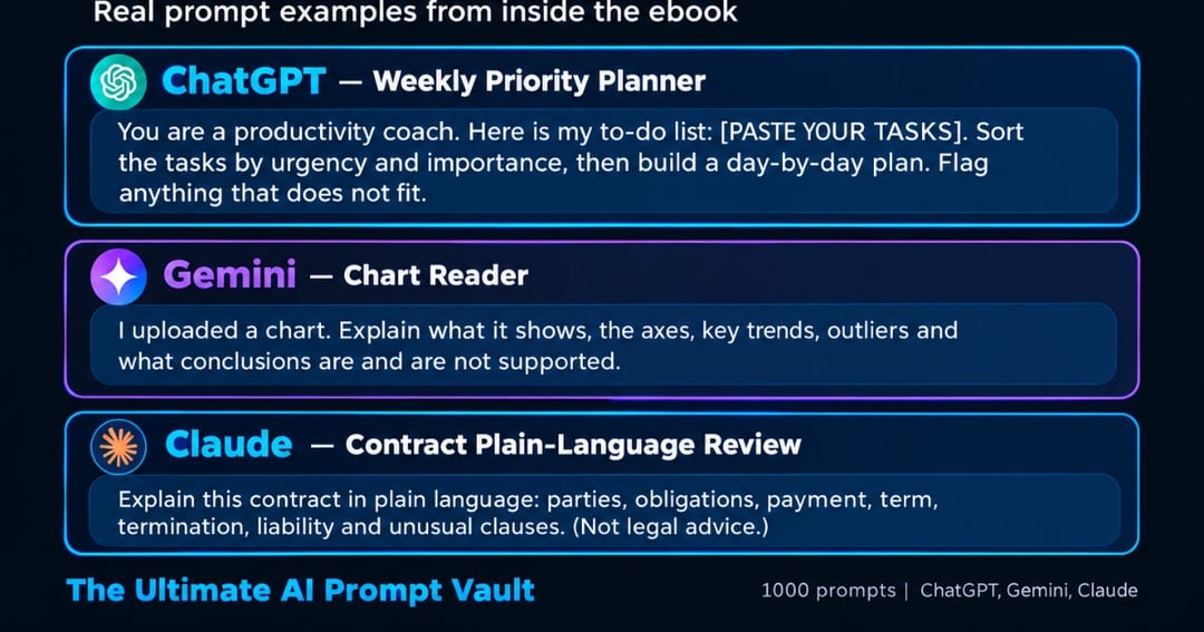 The Ultimate AI Prompt Vault, image 4