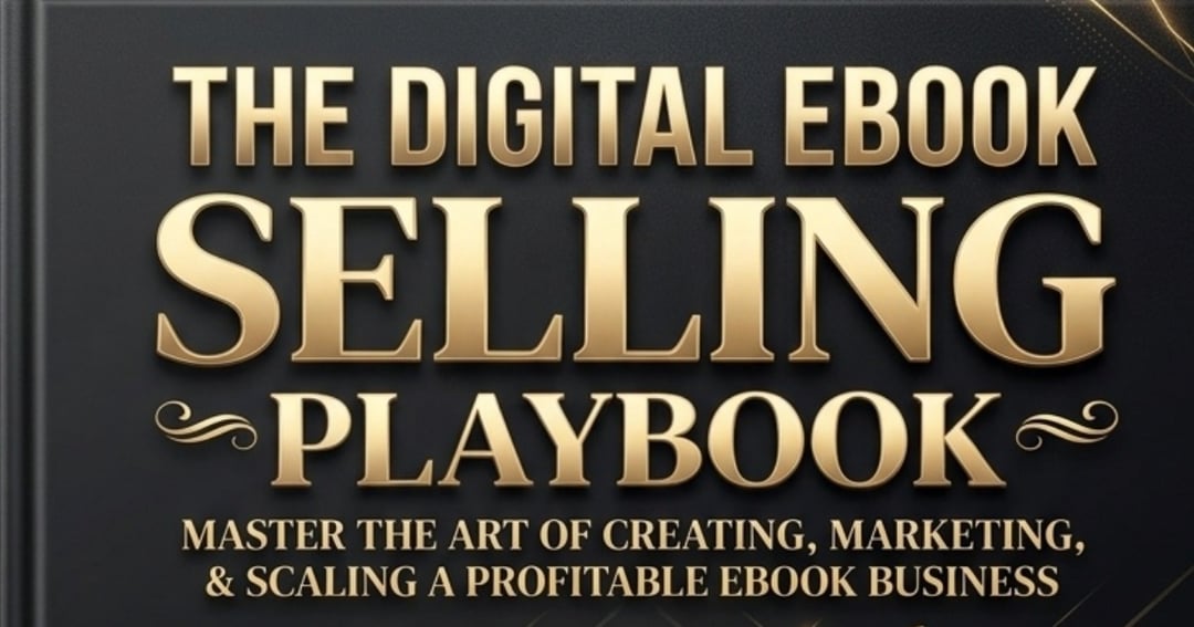 The Digital Ebook Selling Playbook