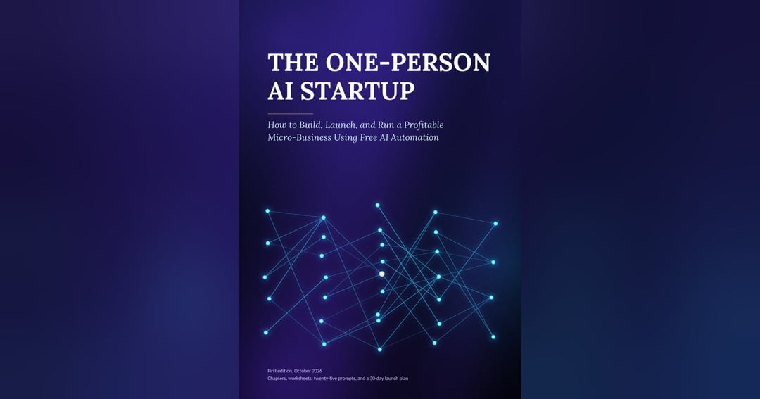 The one person AI startup