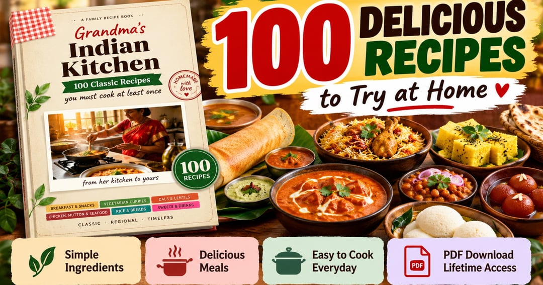 100 Classic Indian Recipes You’ll Love to Cook Again and Again!, image 2