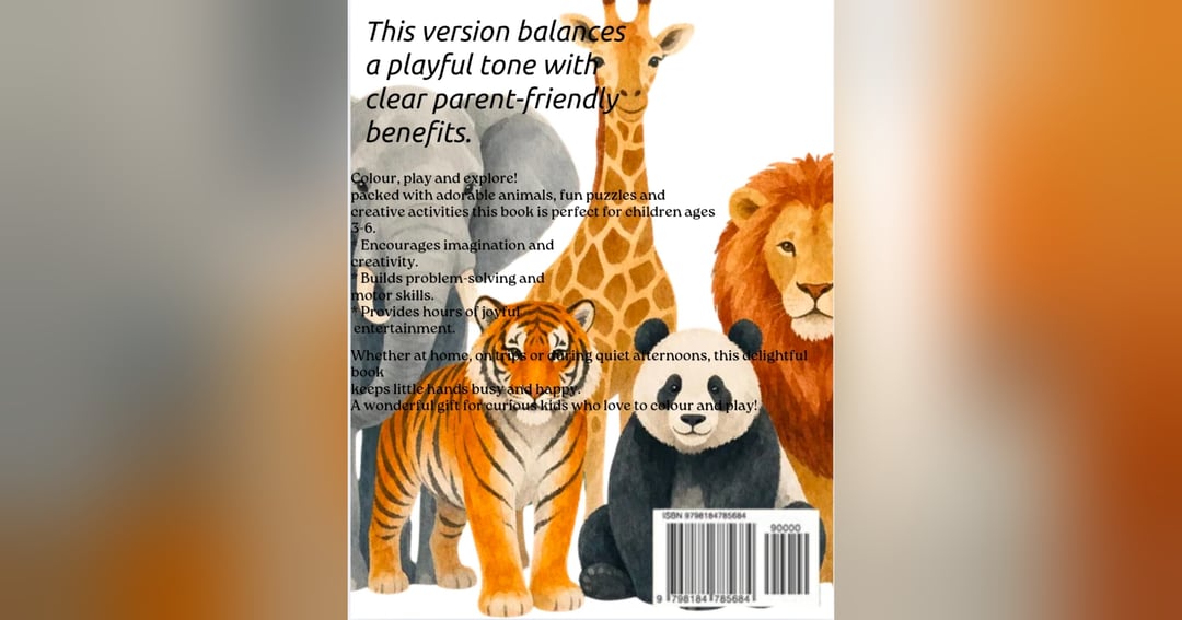 kids Colours & Copy coloring Books For Ages 3-5, image 2