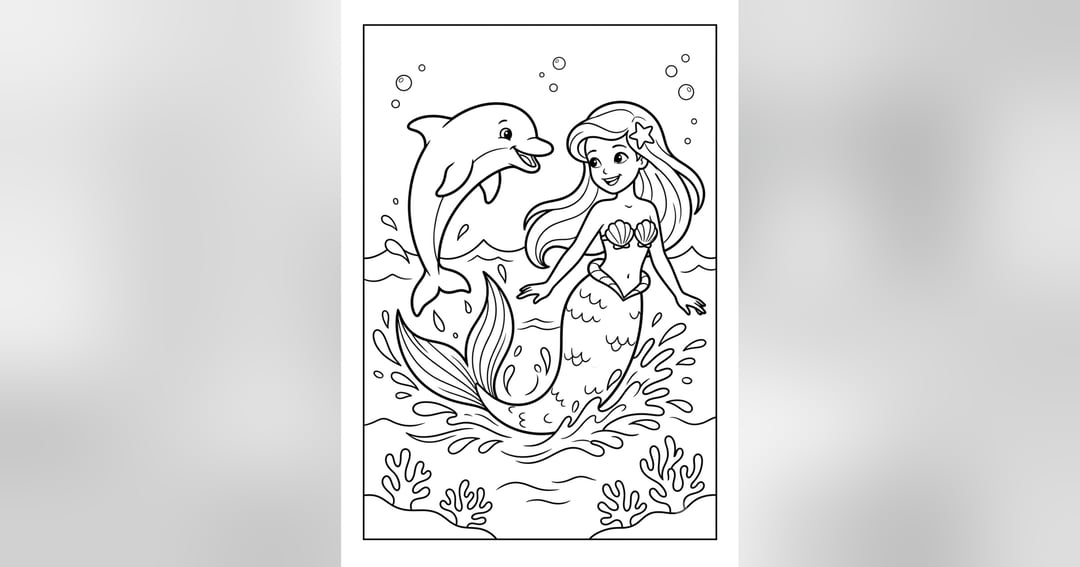 Magical Mermaid and Ocean Friends, image 2