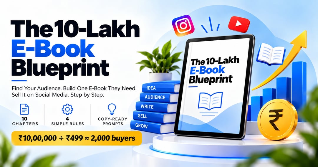 How I make money from E-Book selling 💸