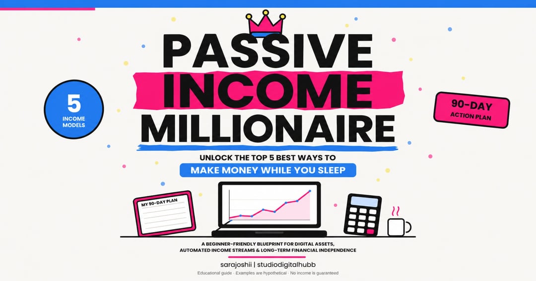 Passive Income Millionaire (A Step-by-Step Roadmap for Beginners)