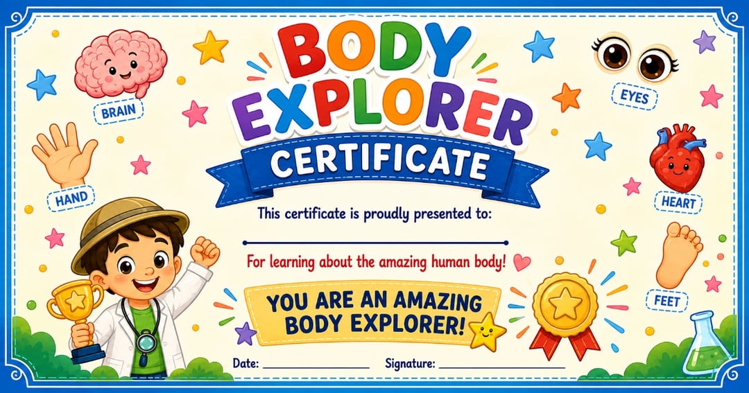 My Amazing Body: A Fun Learning Book for Kids | PLR MRR Resell Rights ⭐ ⭐, image 2