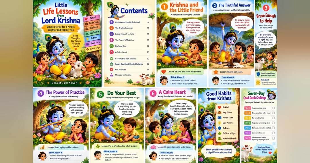 10 Good Things for Little Hearts | English–Tamil Bilingual | Ages 3–6, image 2