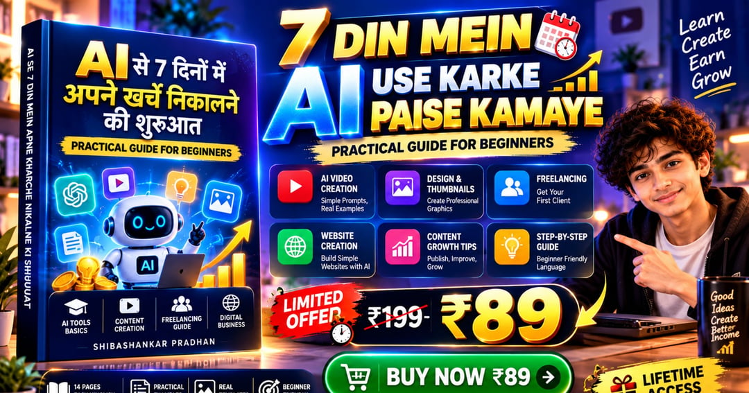 7 Din Mein AI Use Karke Paise Kamaye