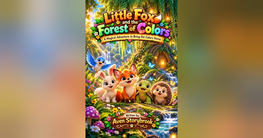 Little Fox and the Forest of Colors A Magical Adventure to Bring the Colors Home, image 2
