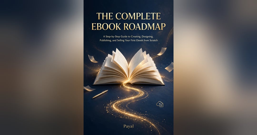The Complete Ebook Roadmap: From Your First Idea to Publishing, Marketing & Sales