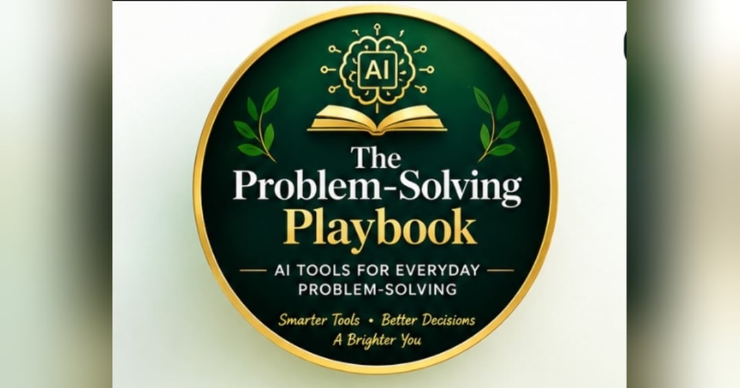 Profile Name: The Problem-Solving Playbook Bio: 🤖 AI Tools for Everyday Problems 📘 Practical Prompts • Tips • Worksheets 💡 Study | Work | Productivity | Life 🌿 English + தமிழ் 📩 DM to get your e-book! Tagline: Think Smarter • Solve Faster • Grow Be