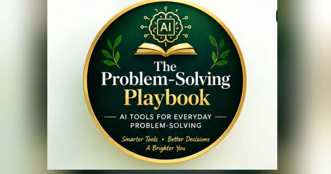 Profile Name: The Problem-Solving Playbook Bio: 🤖 AI Tools for Everyday Problems 📘 Practical Prompts • Tips • Worksheets 💡 Study | Work | Productivity | Life 🌿 English + தமிழ் 📩 DM to get your e-book! Tagline: Think Smarter • Solve Faster • Grow Be, image 2