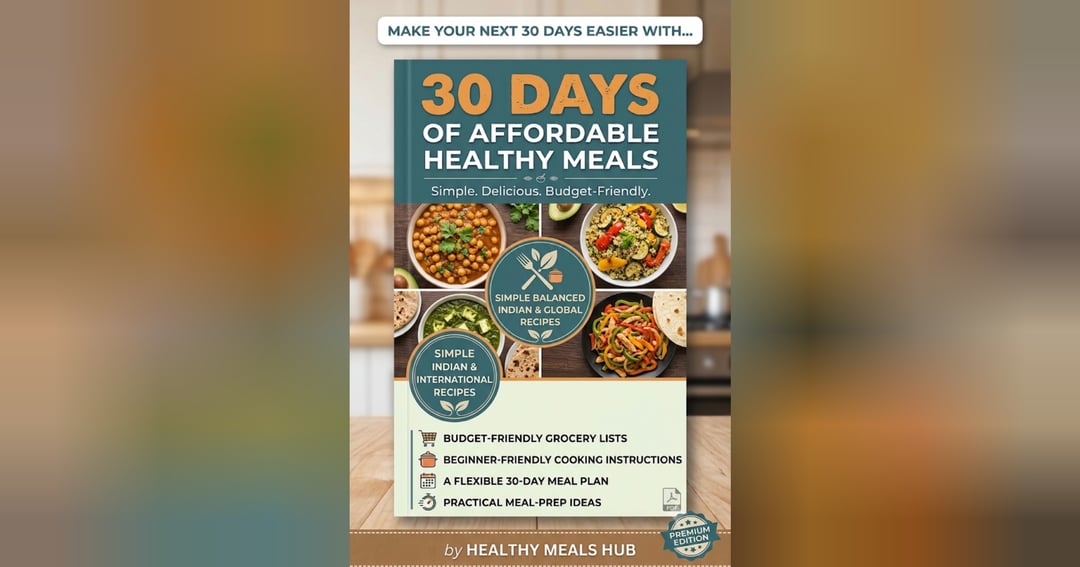 30 DAYS OF AFFORDABLE HEALTHY MEALS