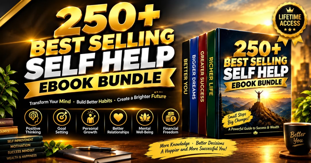 250 + Self help eBook Bundle