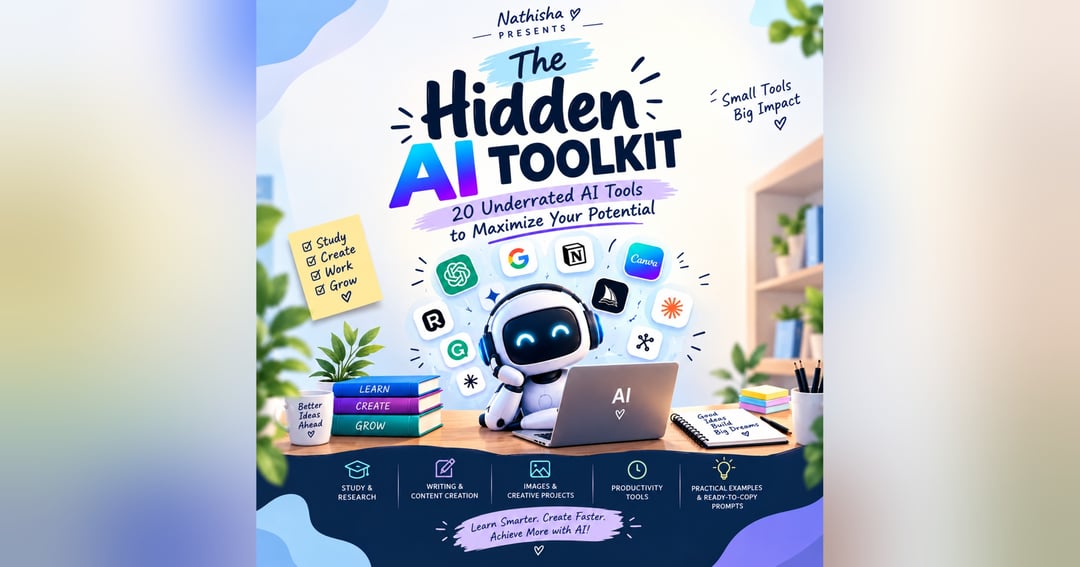 The Hidden AI Toolkit: 20 Underrated AI Tools to Maximize Your Potential