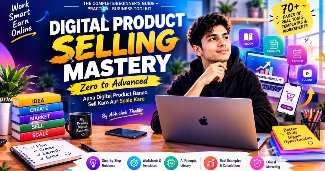 Digital Product Selling Mastery 🚀 | Learn to Create, Market & Sell Digital Products