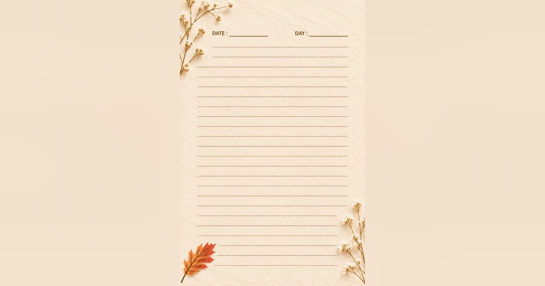 Autumn Botanical Journal – 100 Pages, image 3