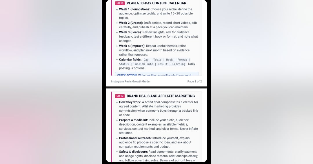 Instagram Reels Growth Guide 2026 π Beginner to Pro: Learn to Create Better Reels, Grow Your Audience & Build Your Brand, image 4