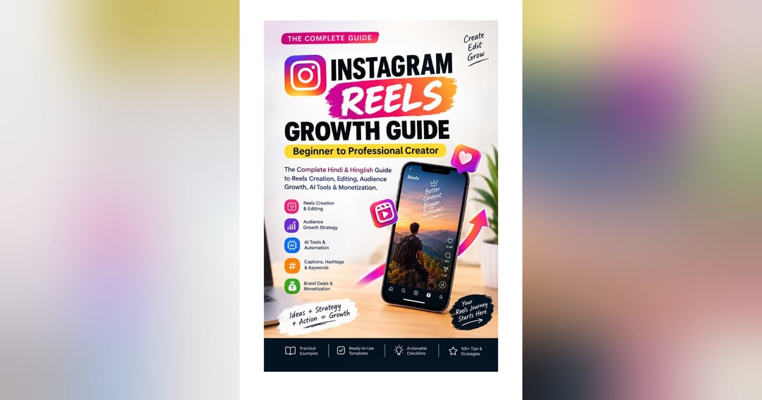Instagram Reels Growth Guide 2026 π Beginner to Pro: Learn to Create Better Reels, Grow Your Audience & Build Your Brand