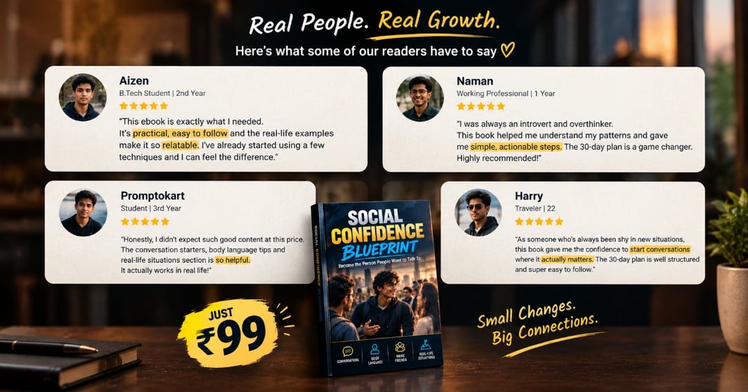 Social Confidence Blueprint — Become the Person People Want to Talk To, image 2