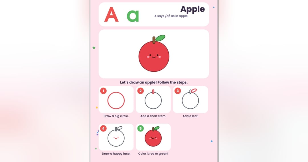 My First A–Z Drawing & Coloring Book, image 4