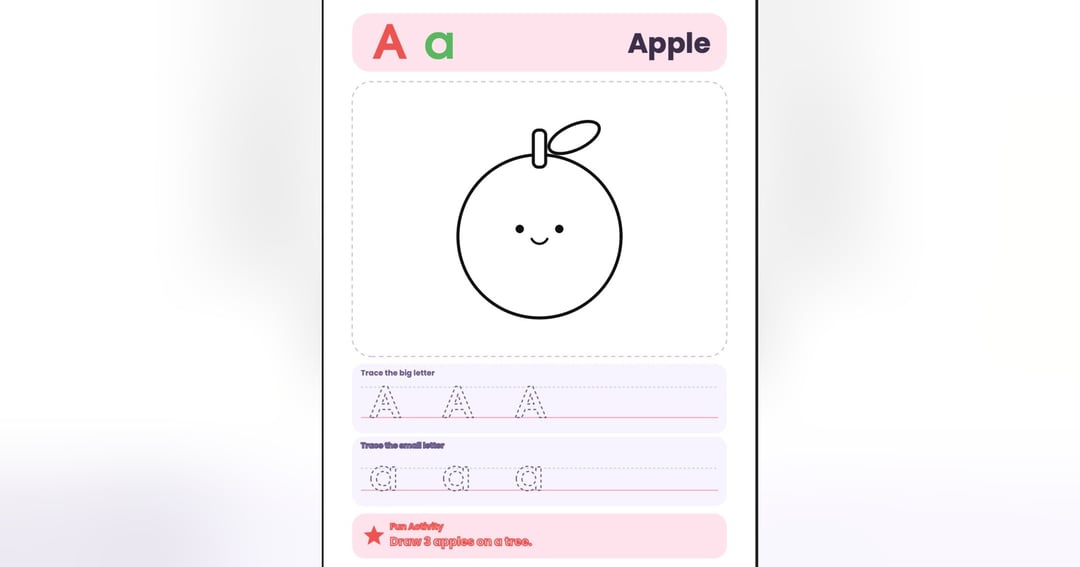 My First A–Z Drawing & Coloring Book, image 5