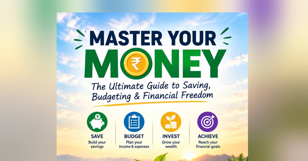 Master Your Money: The Ultimate Guide to Saving, Budgeting & Financial Freedom