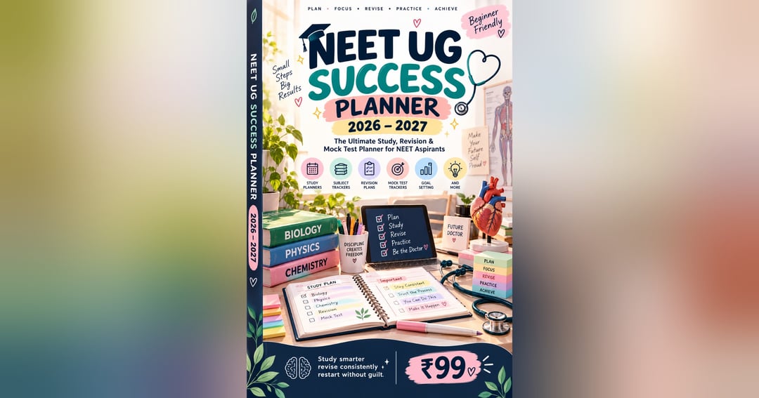 NEET UG SUCCESS PLANNER 2026 - 2027