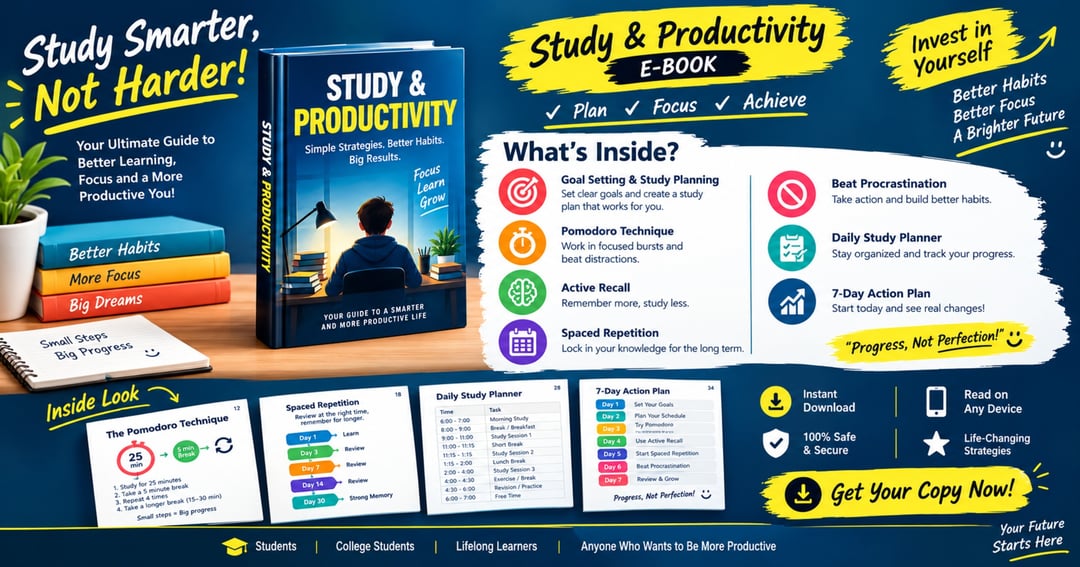 Study Smarter, Not Harder! 📚 | Study & Productivity Guide, image 2