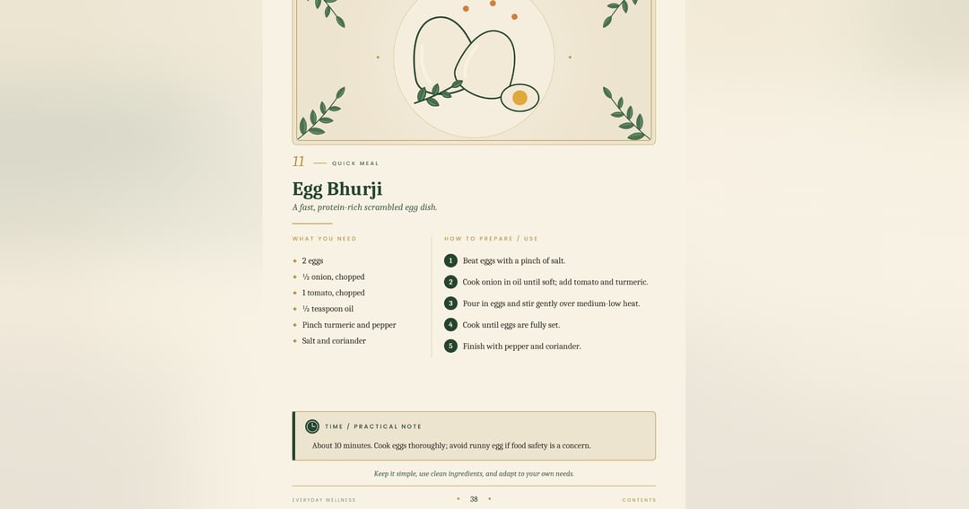 Everyday Wellness & Easy Cooking – The Ultimate 58-Page Premium Guide, image 3