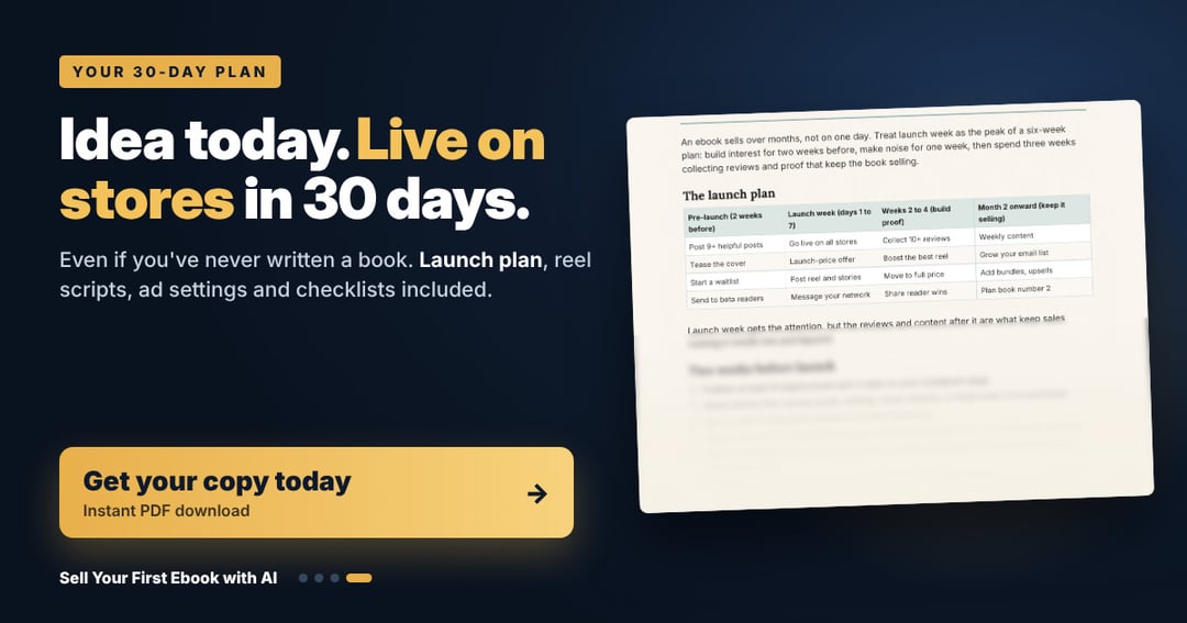 Your First Profitable Ebook: Write It, Publish It and Sell It with AI, Even If You’re a Beginner, image 5