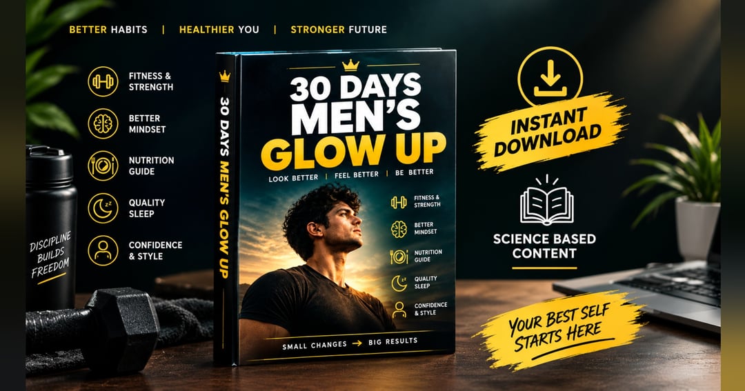 30 DAYS MEN'S GLOW UP