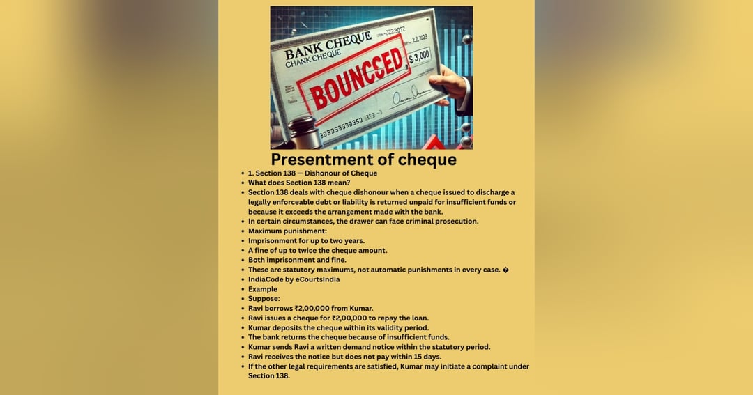 Dishonour of cheque (cheque Bounce ), image 2